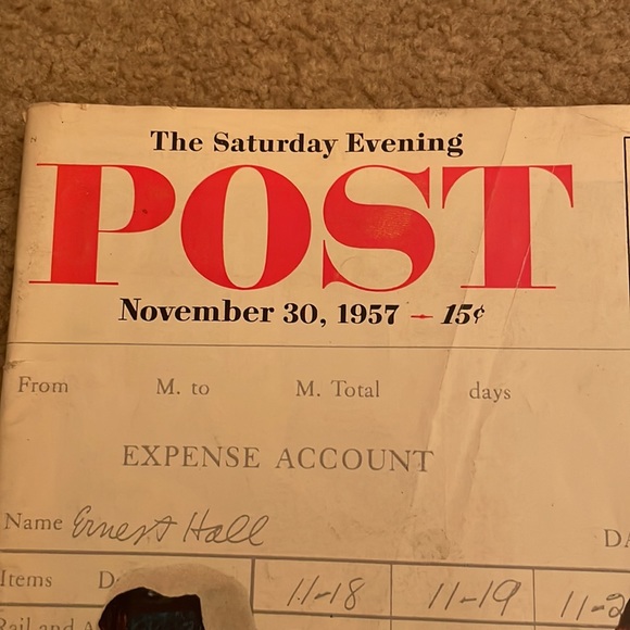 “The Saturday Evening Post” - November 30, 1957 - Picture 2 of 5